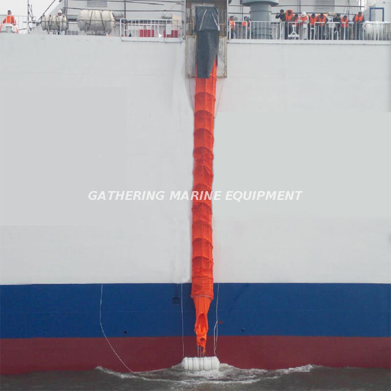 Marine Evacuation Chute System Single Slide Vertical MES Ship Evacuation Device