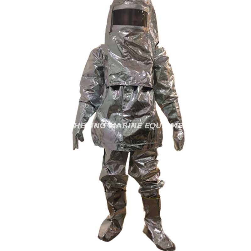 Periodic Inspection of Aluminum foil material Fire Suit Fire Protective Suit