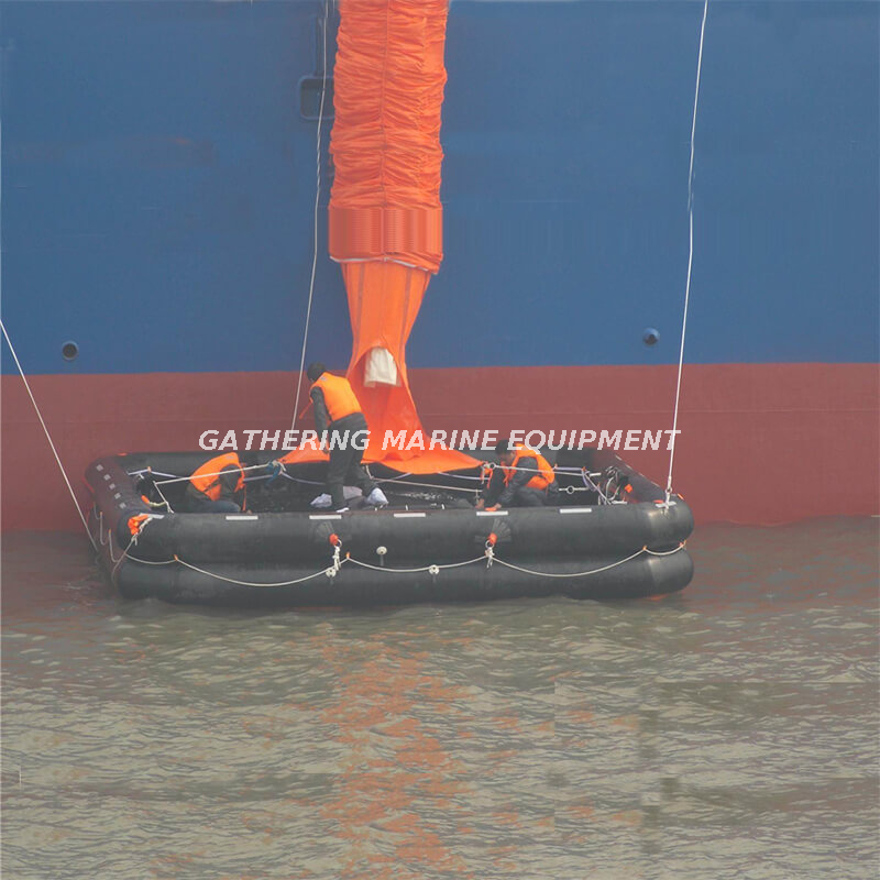 Marine Evacuation Chute System Single Slide Vertical MES Ship Evacuation Device