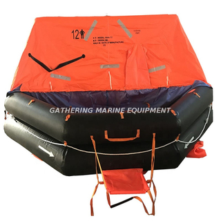 Throw-Overboard Inflatable Life Raft