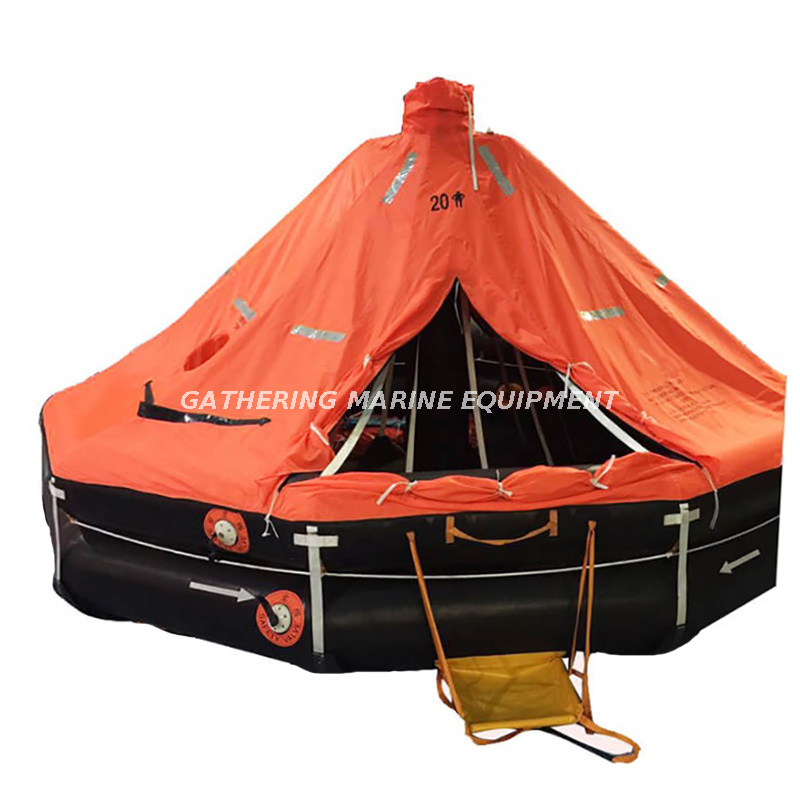 Davit Launched Inflatable Life Raft Buy Inflatable Davit Launched