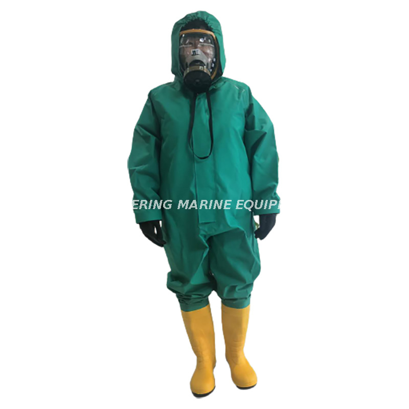 Chemical Suit SOLAS Chemical Protection Clothing