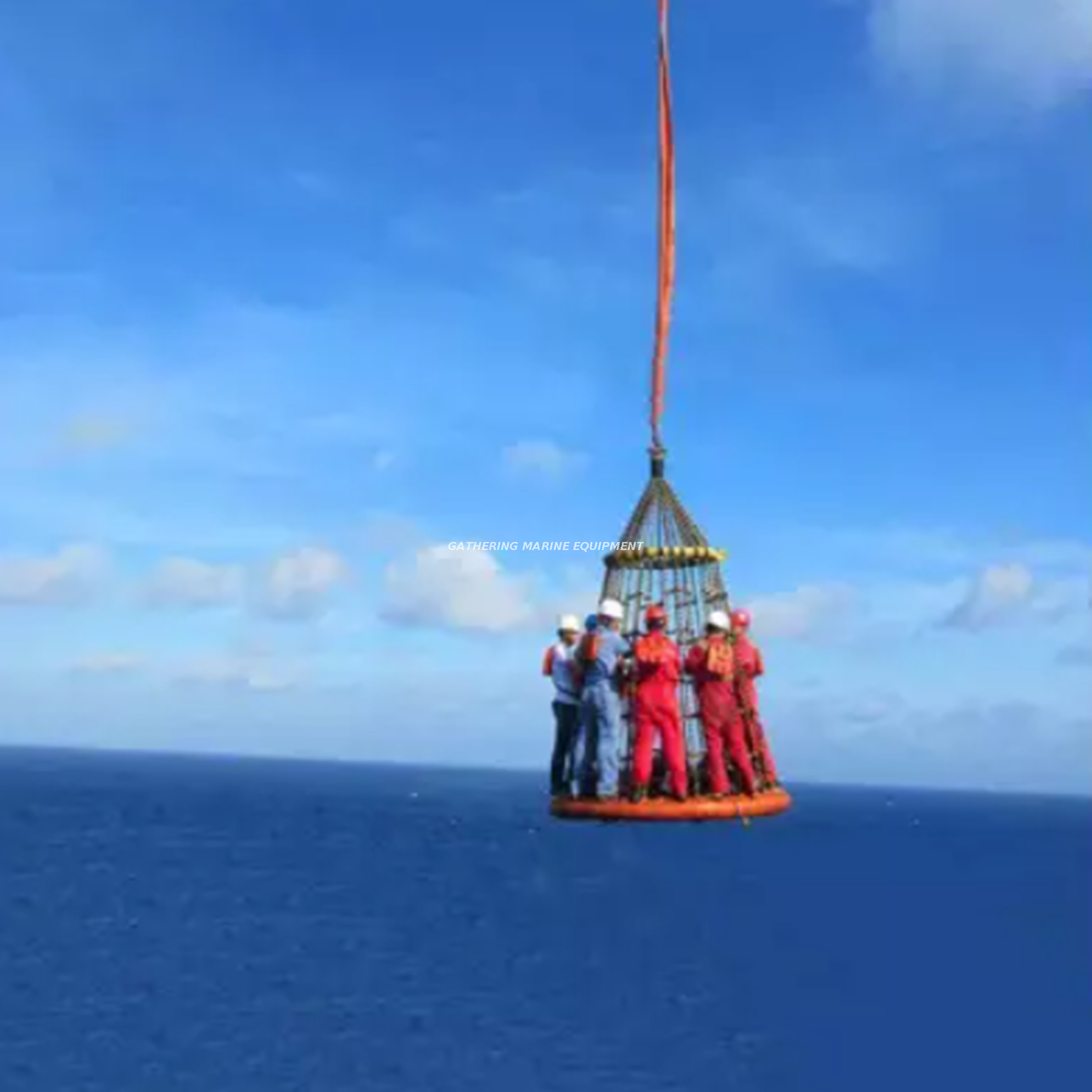Marine Oil Platform Personnel Transfer Basket