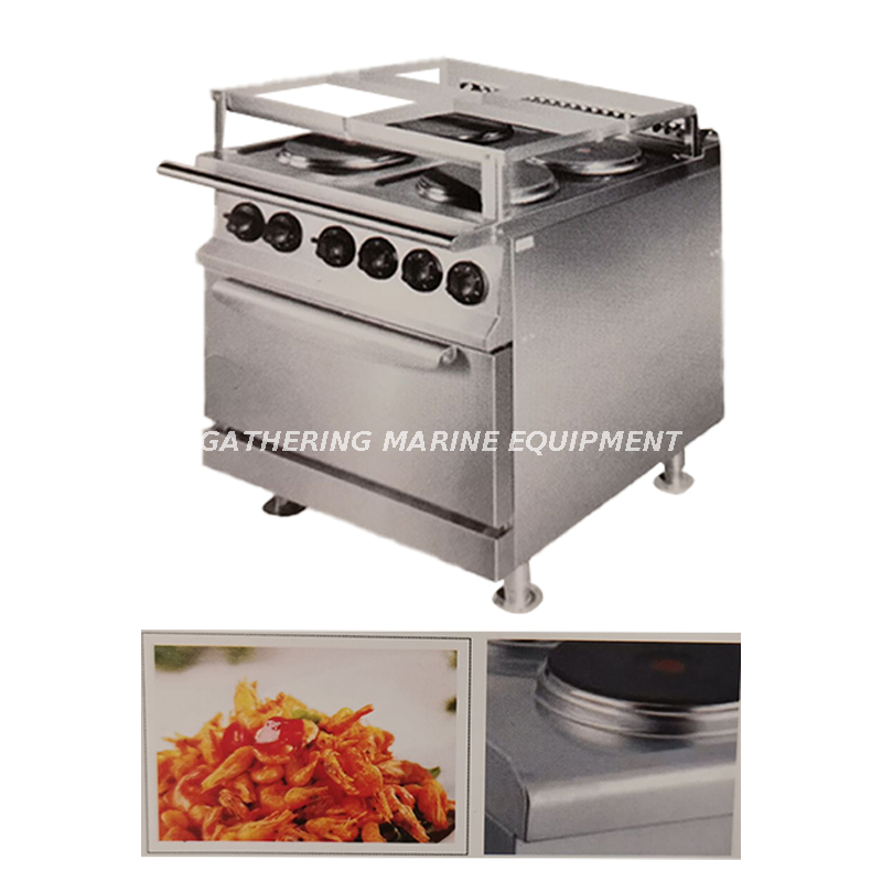 Marine Cooking Range W/Oven (Round Hot Plate)