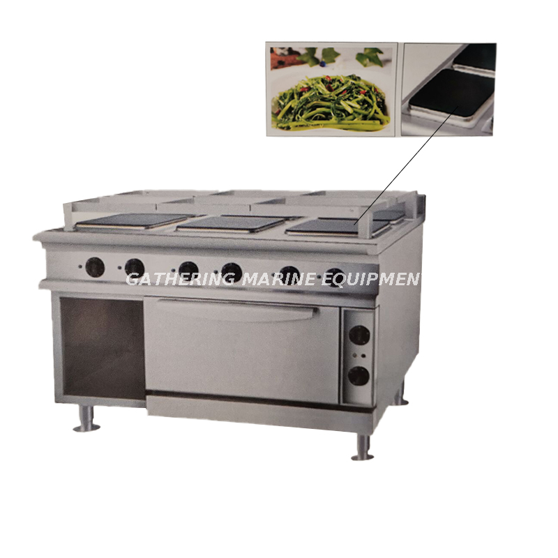 6 Hot Plates Marine Electric Cooking Range