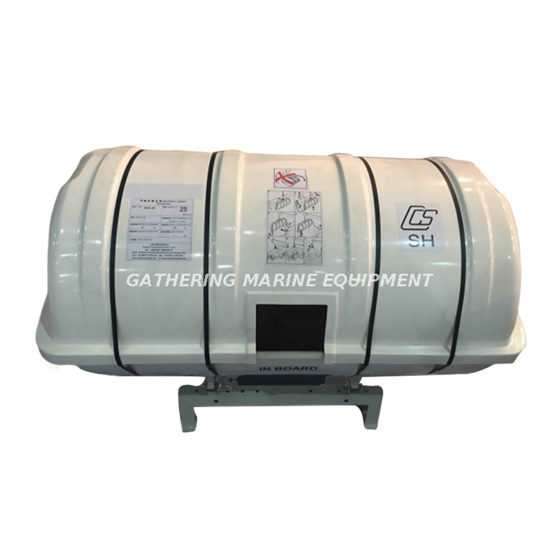 Davit Launched Inflatable Life Raft