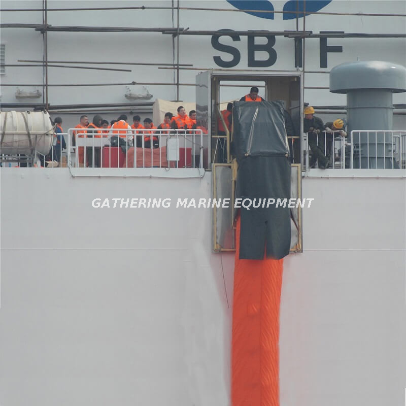 Marine Evacuation Chute System Single Slide Vertical MES Ship